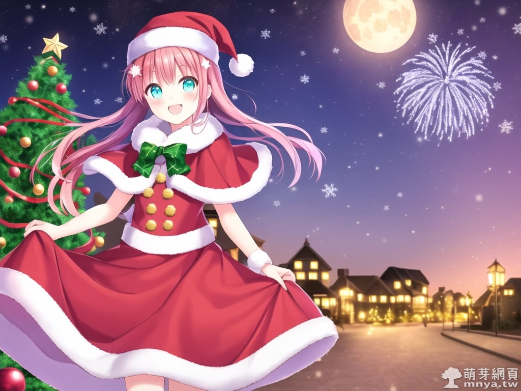 【AI 繪圖】聖誕少女