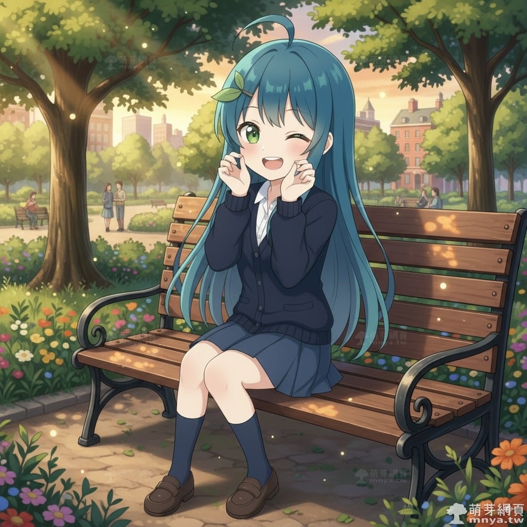 【AI 繪圖】絕對可愛的萌芽娘(萌芽系列網站)(Nano Banana)