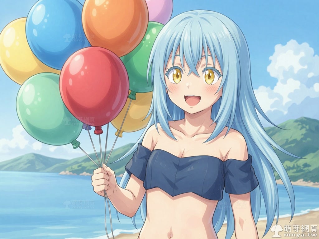 【AI 繪圖】利姆路·坦派斯特(第三彈-比基尼)(關於我轉生變成史萊姆這檔事)(Z-LoRA)