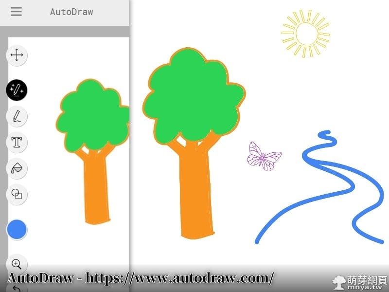 AutoDraw:Google推出的AI智慧繪圖工具，不擅畫畫也能畫出好圖