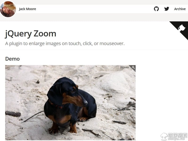 jQuery Zoom：圖片放大插件、在指定大小內原始比例呈現圖片大小