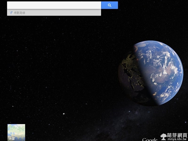 Google地圖:全球衛星雲圖與日夜地區