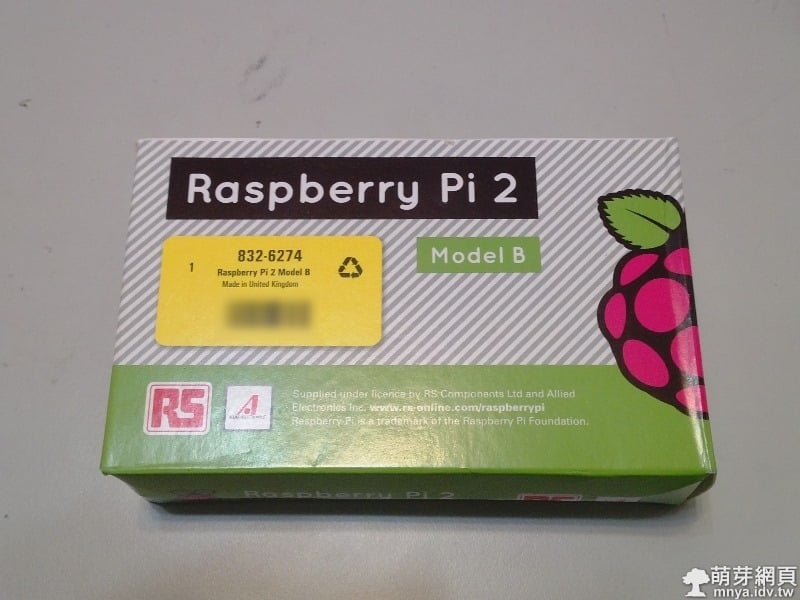Raspberry Pi 2 樹莓派2 Model B