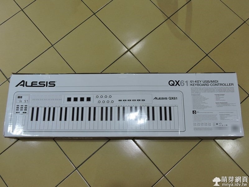 ALESIS QX61 USB/MIDI KEYBOARD CONTROLLER 電子琴