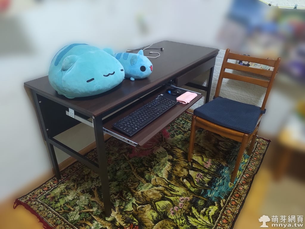 《DFhouse》頂楓150公分電腦辦公桌+1鍵盤+1抽屜+活動櫃-胡桃木