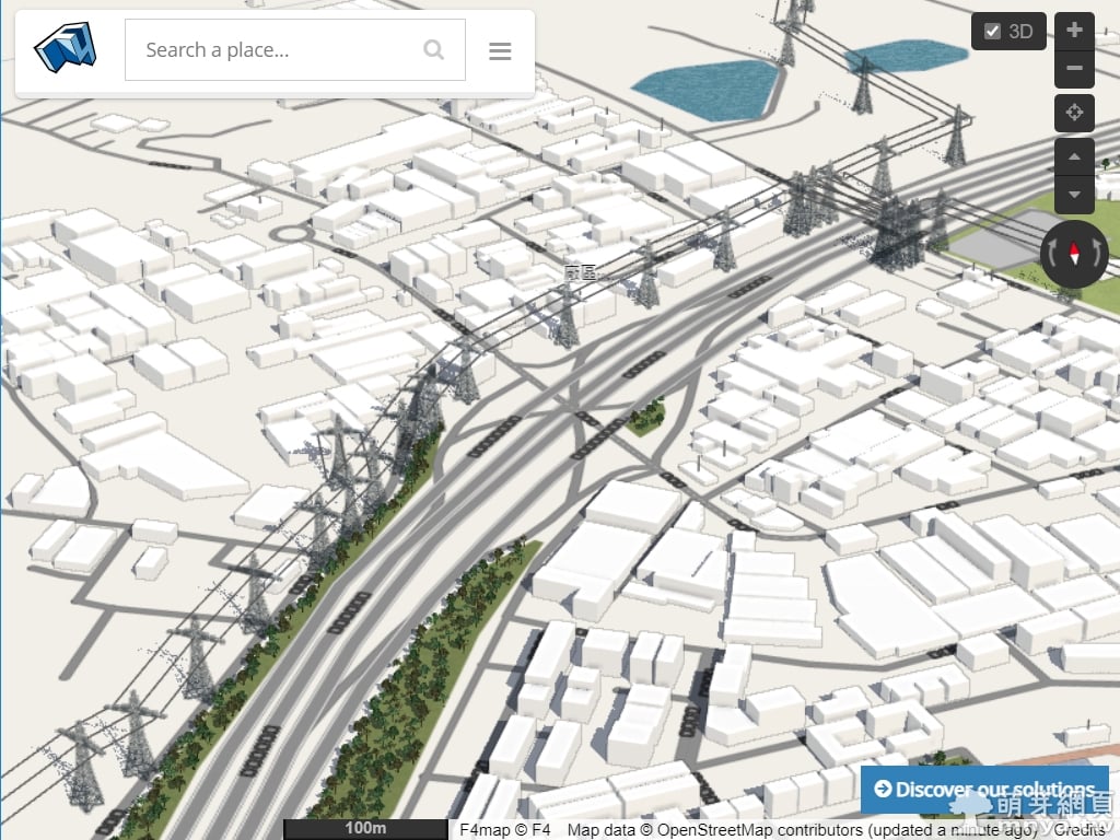 OpenStreetMap 3D 立體地圖