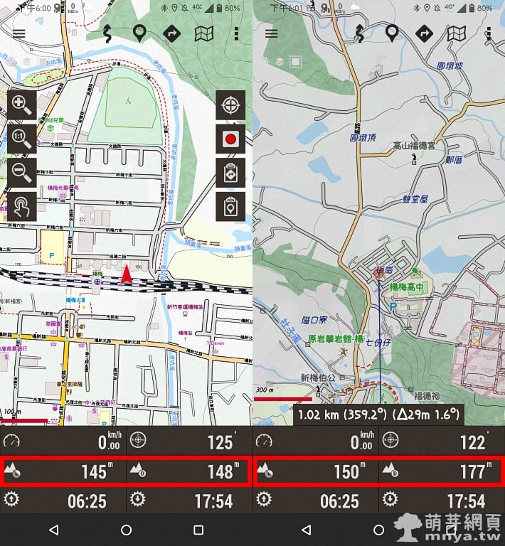 OruxMaps：GPS海拔、DEM高度使用及儀表板設定教學