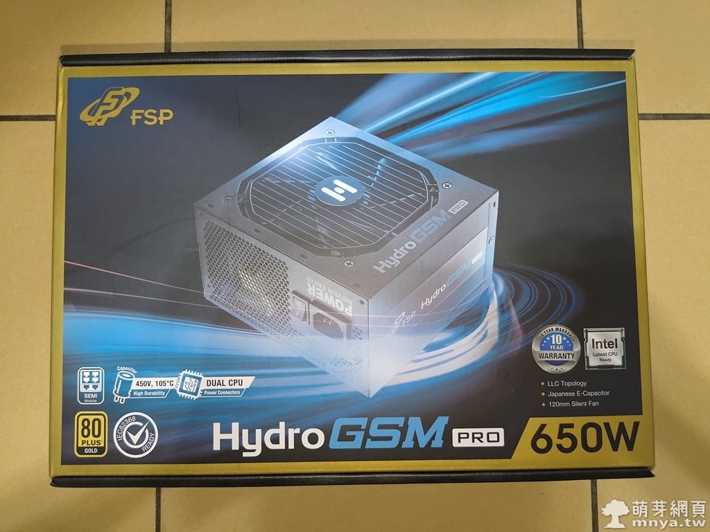 FSP 全漢 Hydro GSM PRO 650W 金牌 半模組 電源供應器 (HGS-650M)