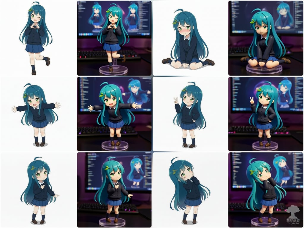 ComfyUI x Qwen-Image-Edit：二次元角色轉 PVC 模型（應用篇）