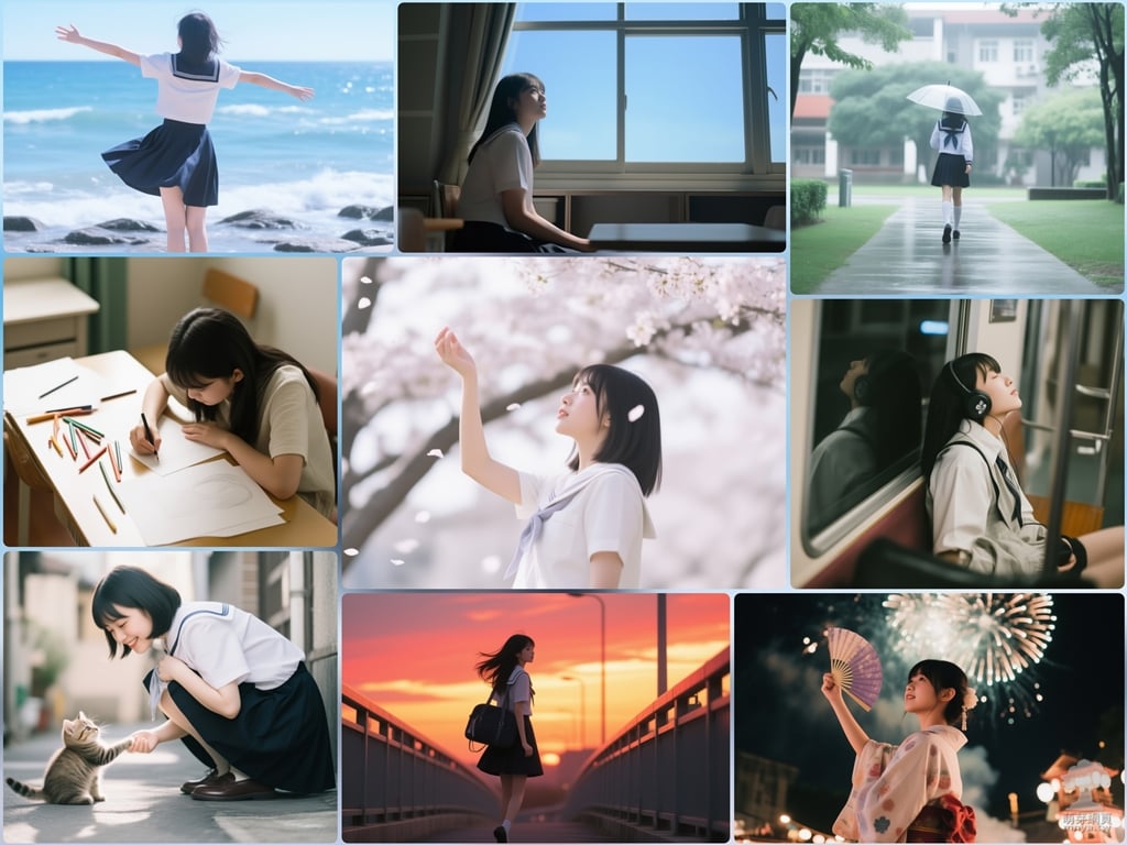 ComfyUI x Qwen-Image：中文提示詞之日系少女生成示範（應用篇）