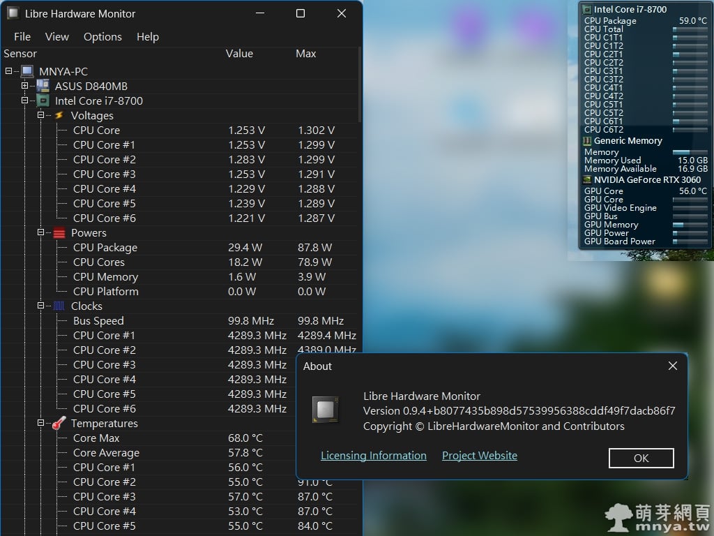 Libre Hardware Monitor：全面掌握系統狀態的最佳開源工具