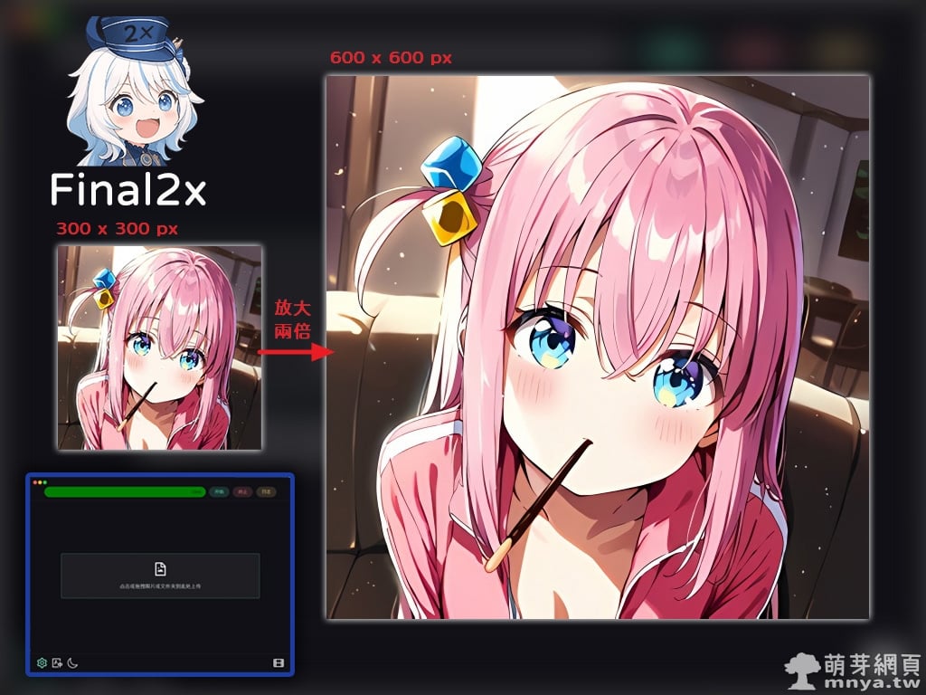 Final2x：釋放低解析度圖片潛能的 AI 超級放大器