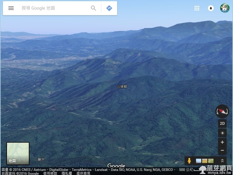 Google地圖:傾斜檢視升級，調整你最愛的傾斜角！