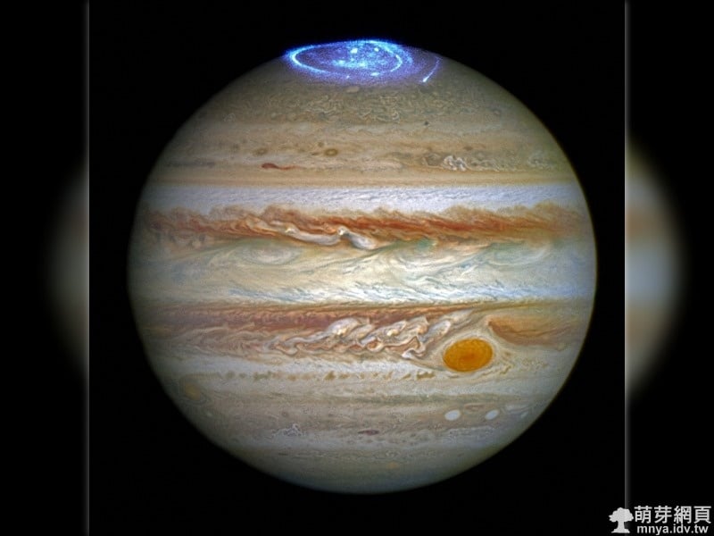 20160630木星上的極光
