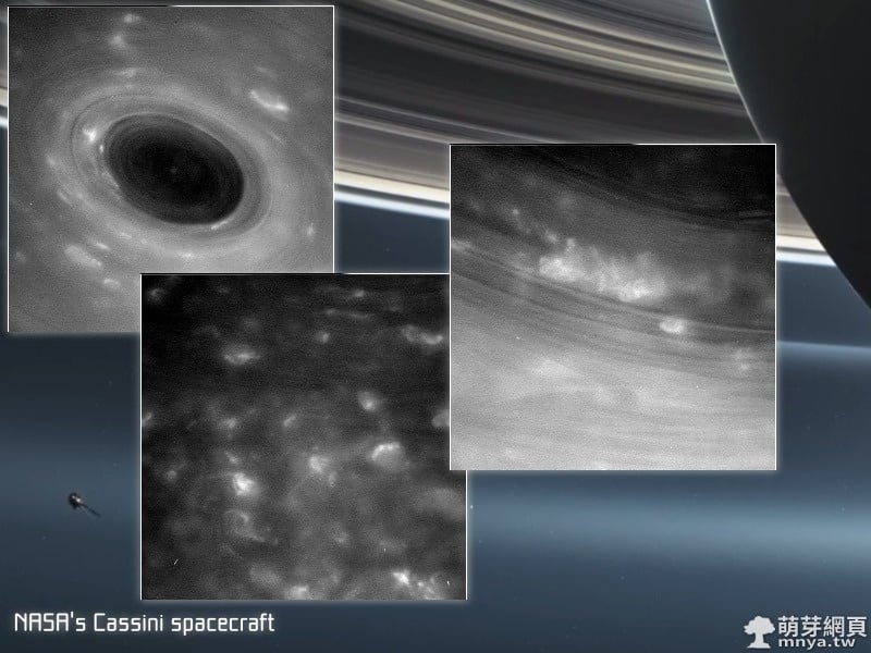 20170426卡西尼號穿越土星環間的狹窄空隙，傳回土星近照
