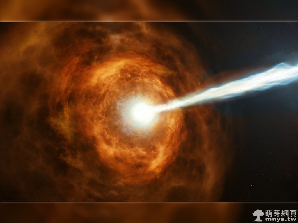 20191121哈伯太空望遠鏡研究有史以來能量最高的伽瑪射線爆發