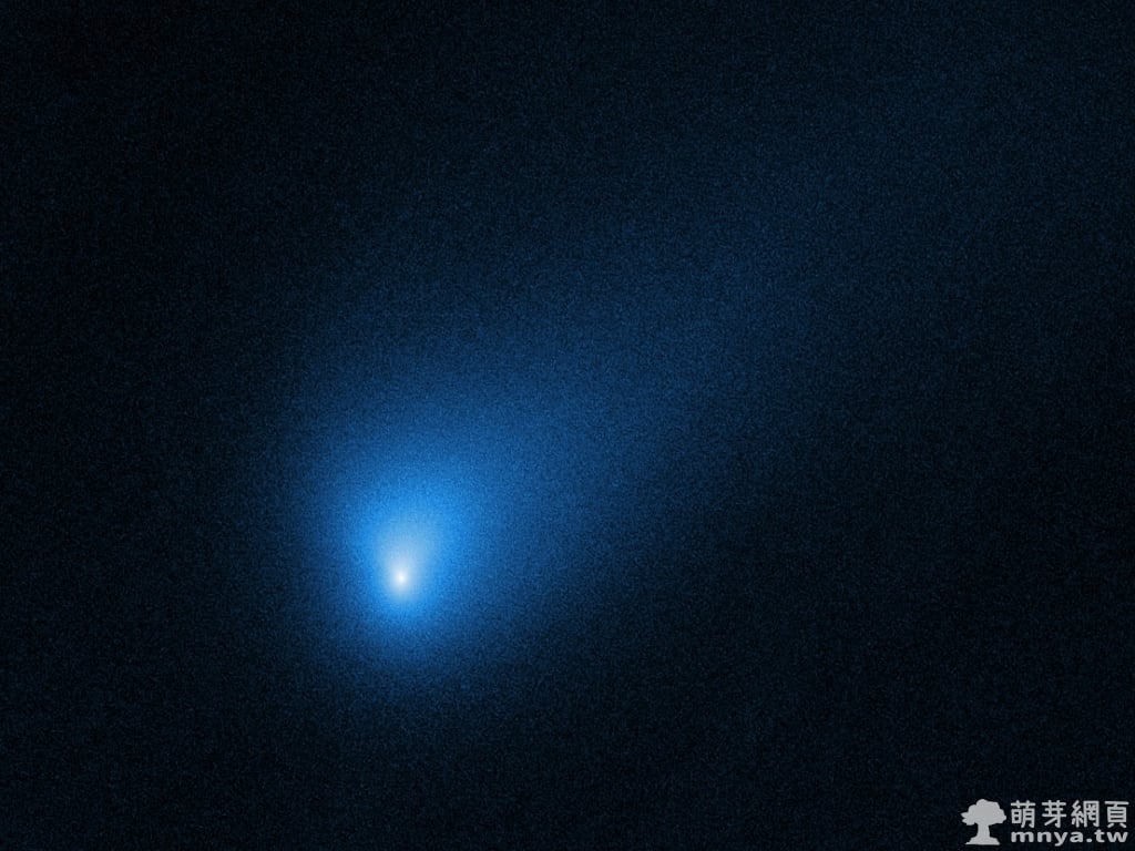 20191016哈伯太空望遠鏡觀測到其第一個確認的星際彗星 - 鮑里索夫彗星