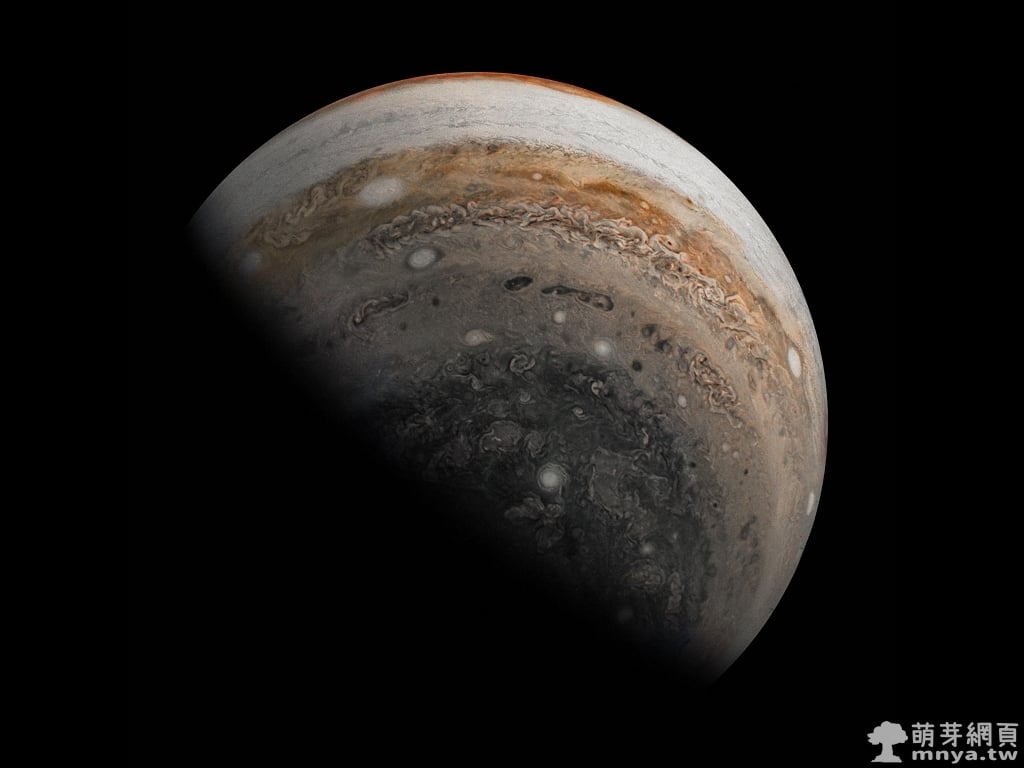 20191128回頭看木星（木星南半球特寫照片）