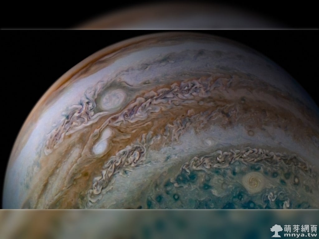 20200303 NASA 朱諾號捕捉到木星風暴的合併