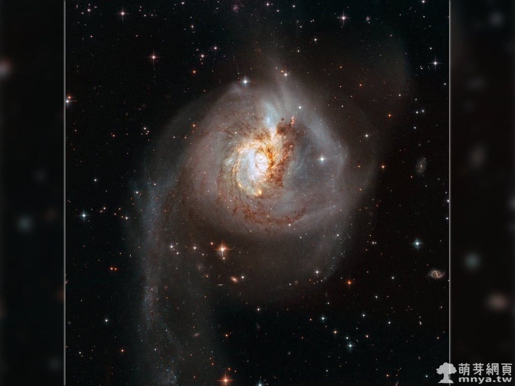 20180531 NGC 3256 宇宙的碰撞照亮了黑暗