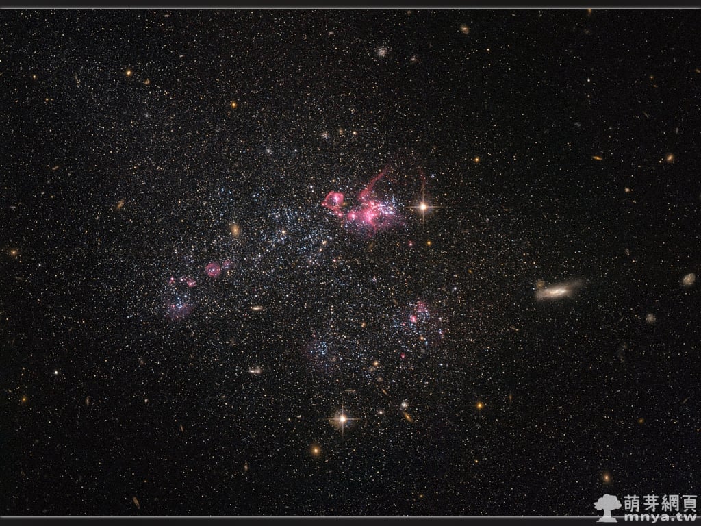 20160328 UGC 4459 一個明顯雜亂無章的矮星系