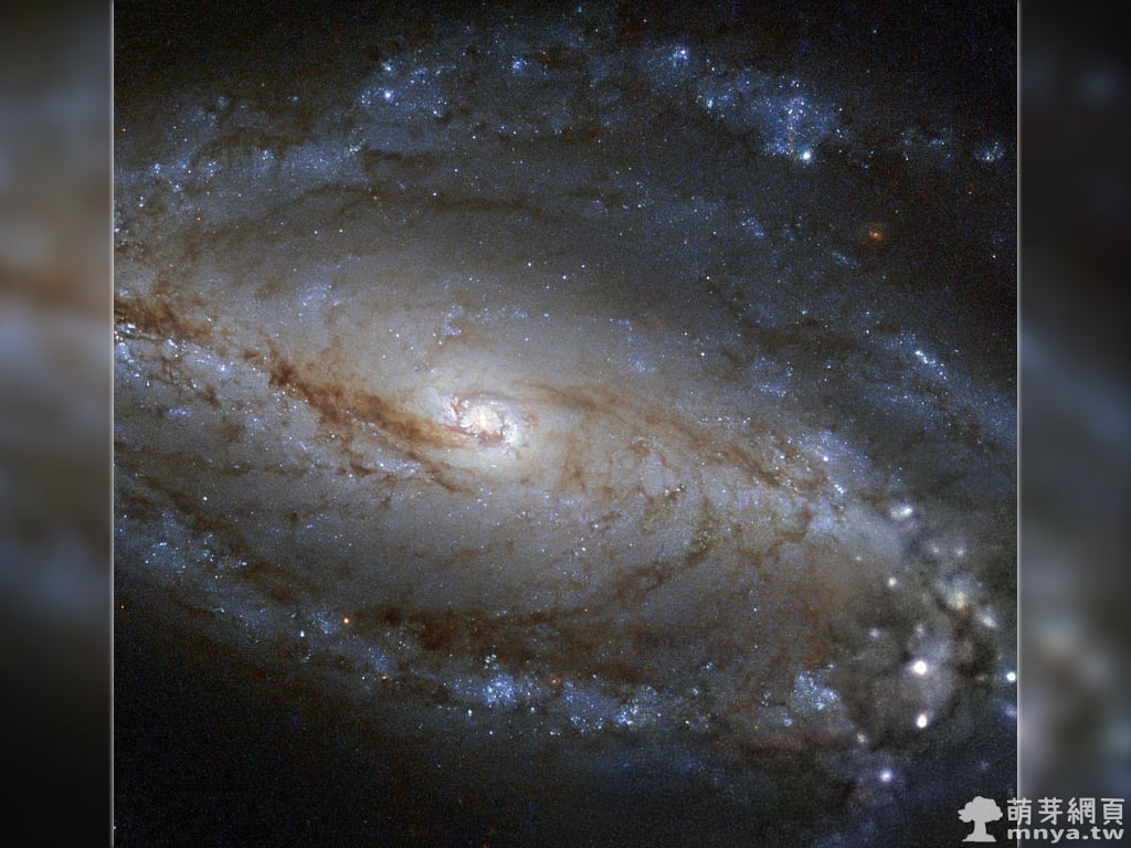 20150928 NGC 613 螺旋星系的光明與黑暗