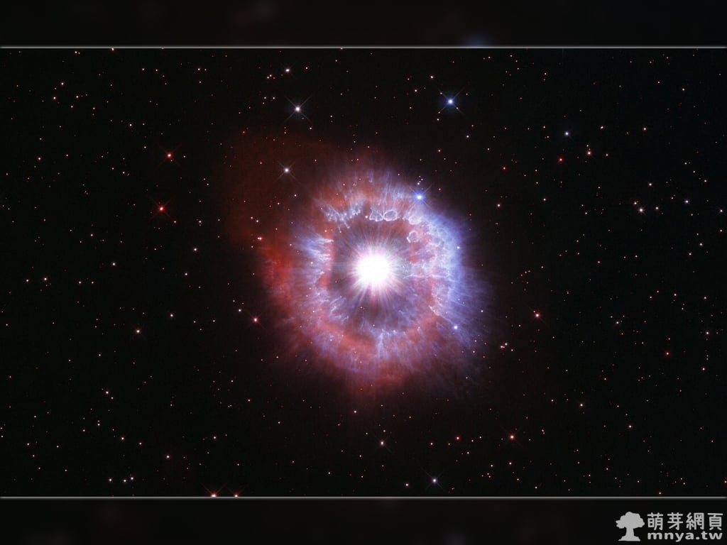 20210423哈伯太空望遠鏡慶祝 31 歲生日影像：毀滅邊緣的巨星 - 船底座AG