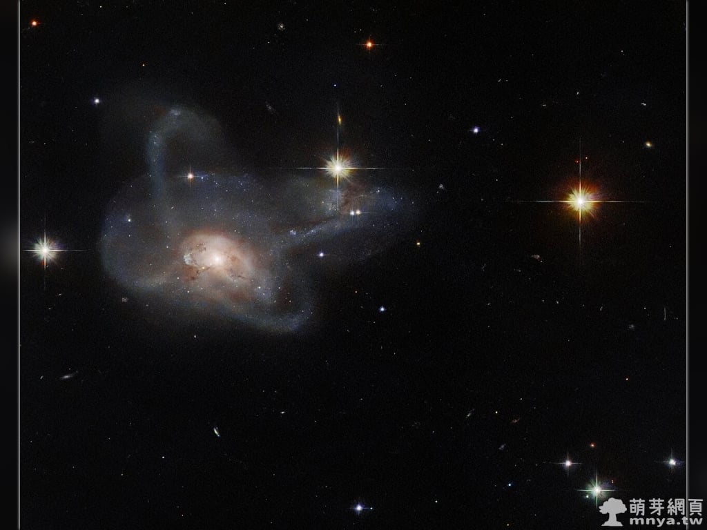 20220704 CGCG 396-2 哈伯望遠鏡發現了一顆星系寶石