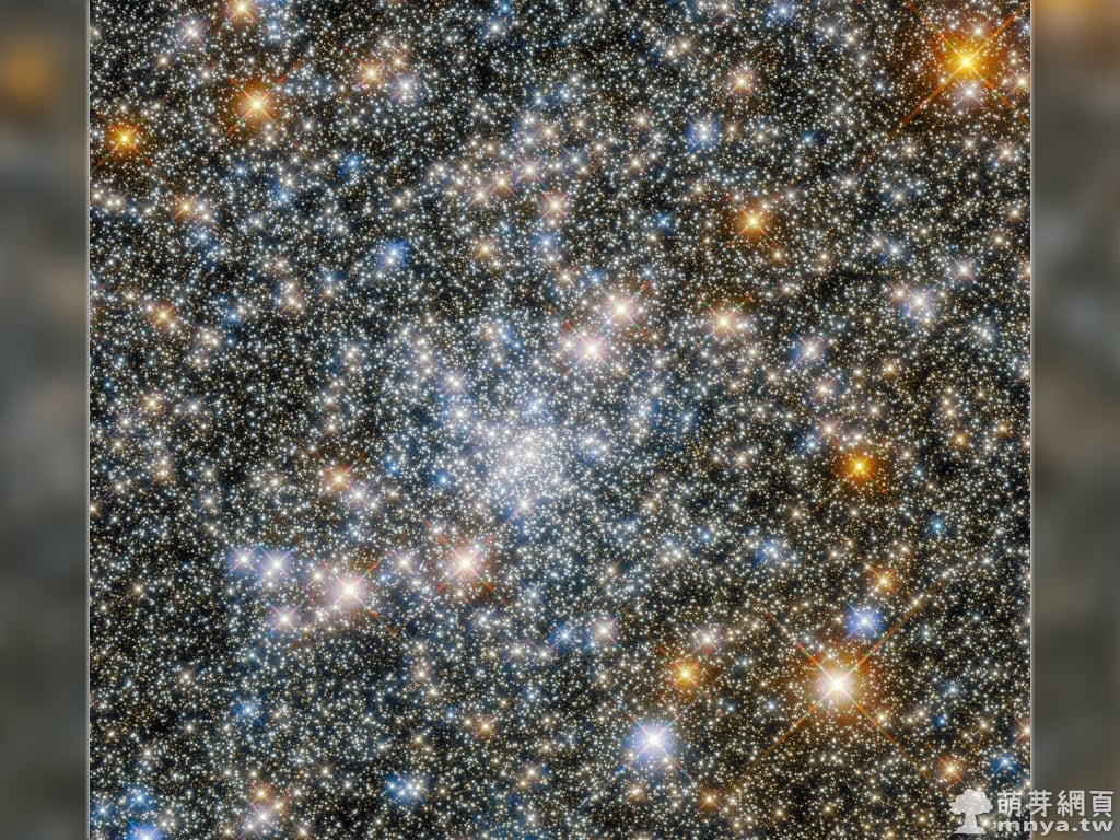 20220815 NGC 6540 哈伯探測到一個閃爍的球狀星團