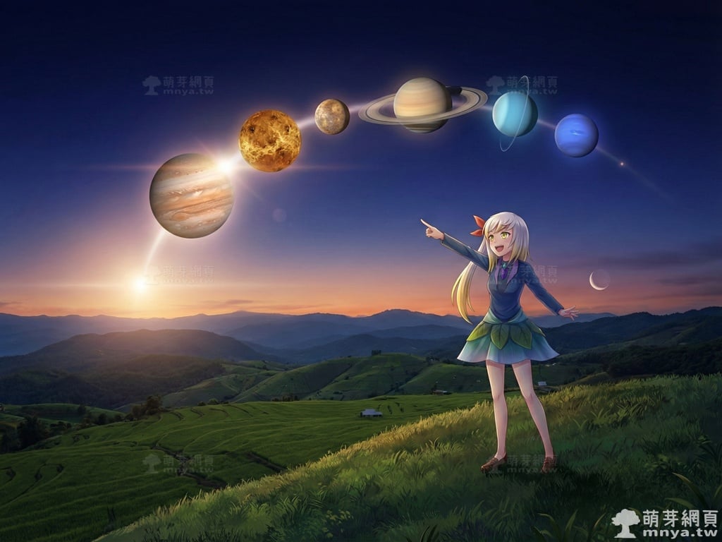 宇宙的直線接力：2026 年二月「六星連珠」行星大遊行