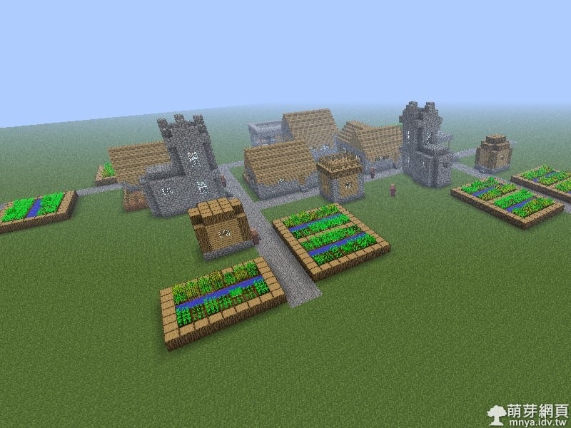 Minecraft村莊範例