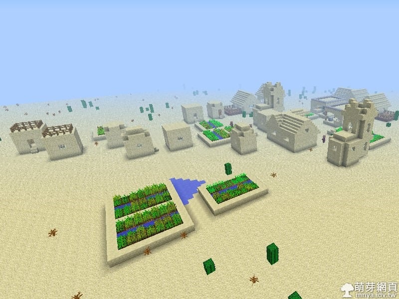 Minecraft村莊範例