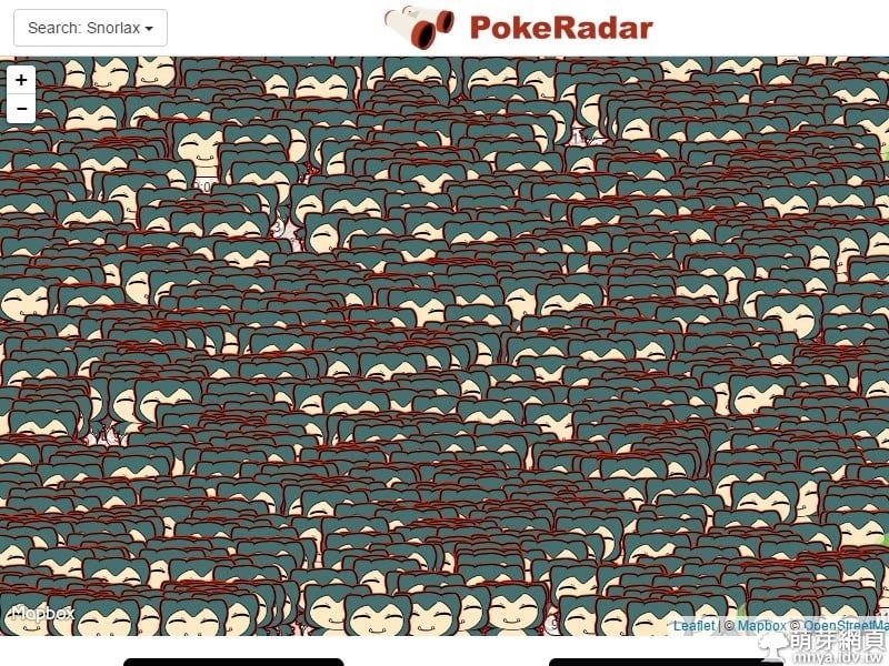 Pokémon GO 寶可夢地圖「Poke Radar」嚴重損壞