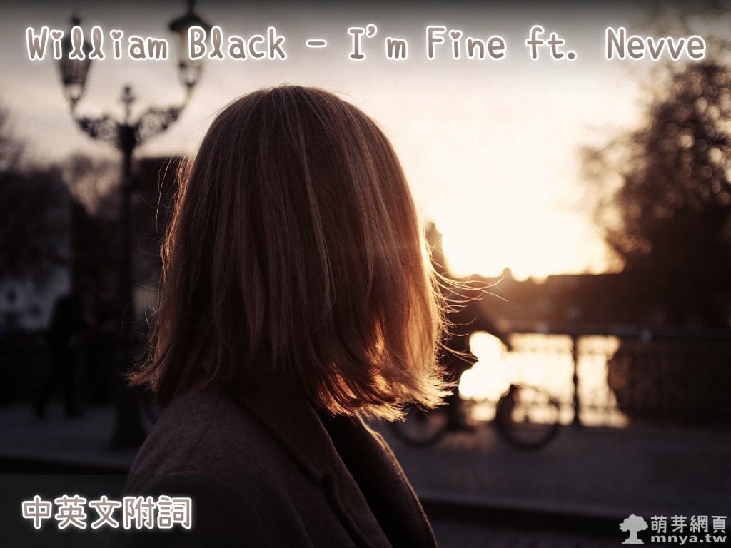 【西洋電音】William Black - I'm Fine ft. Nevve【中英文附詞】